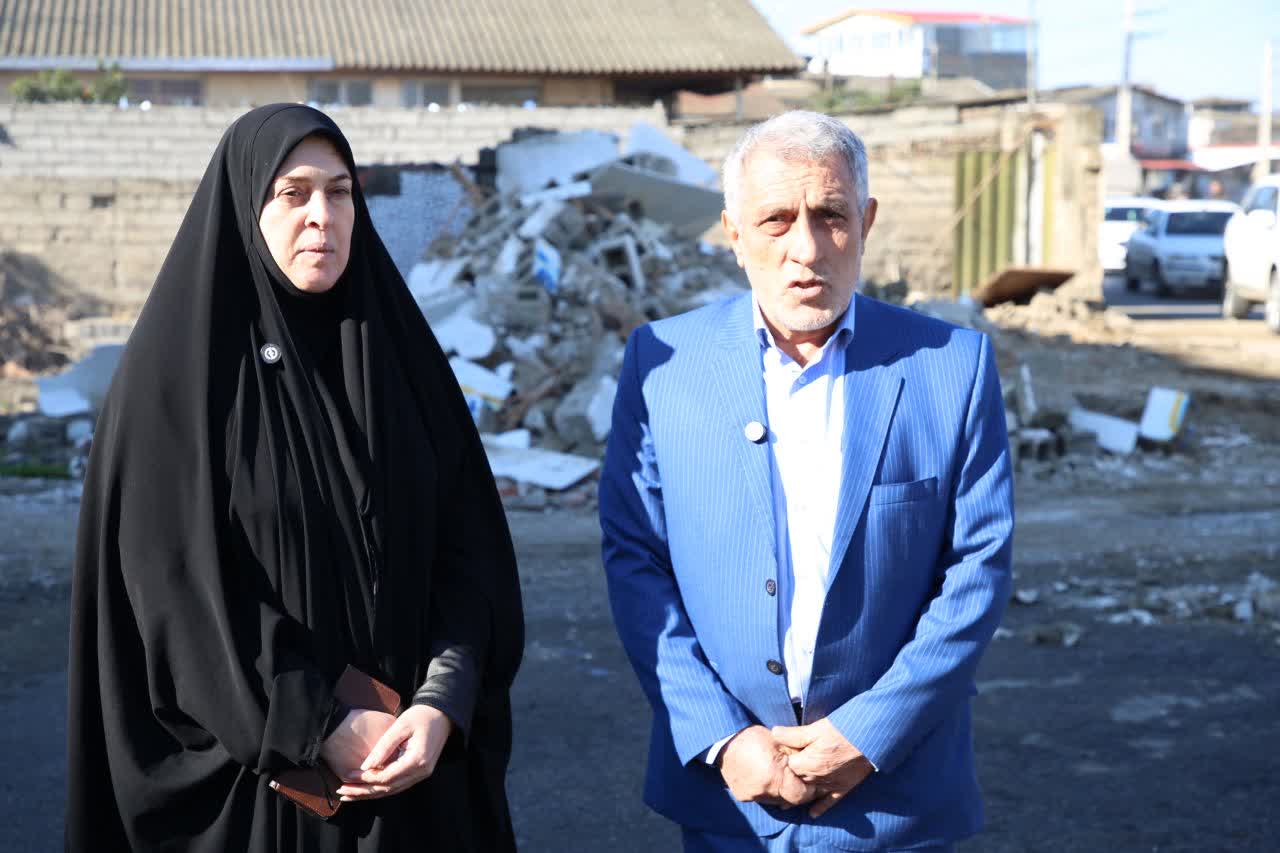 تملک و بازگشایی مسیر در شهرک آزادگان شهرداری بابل