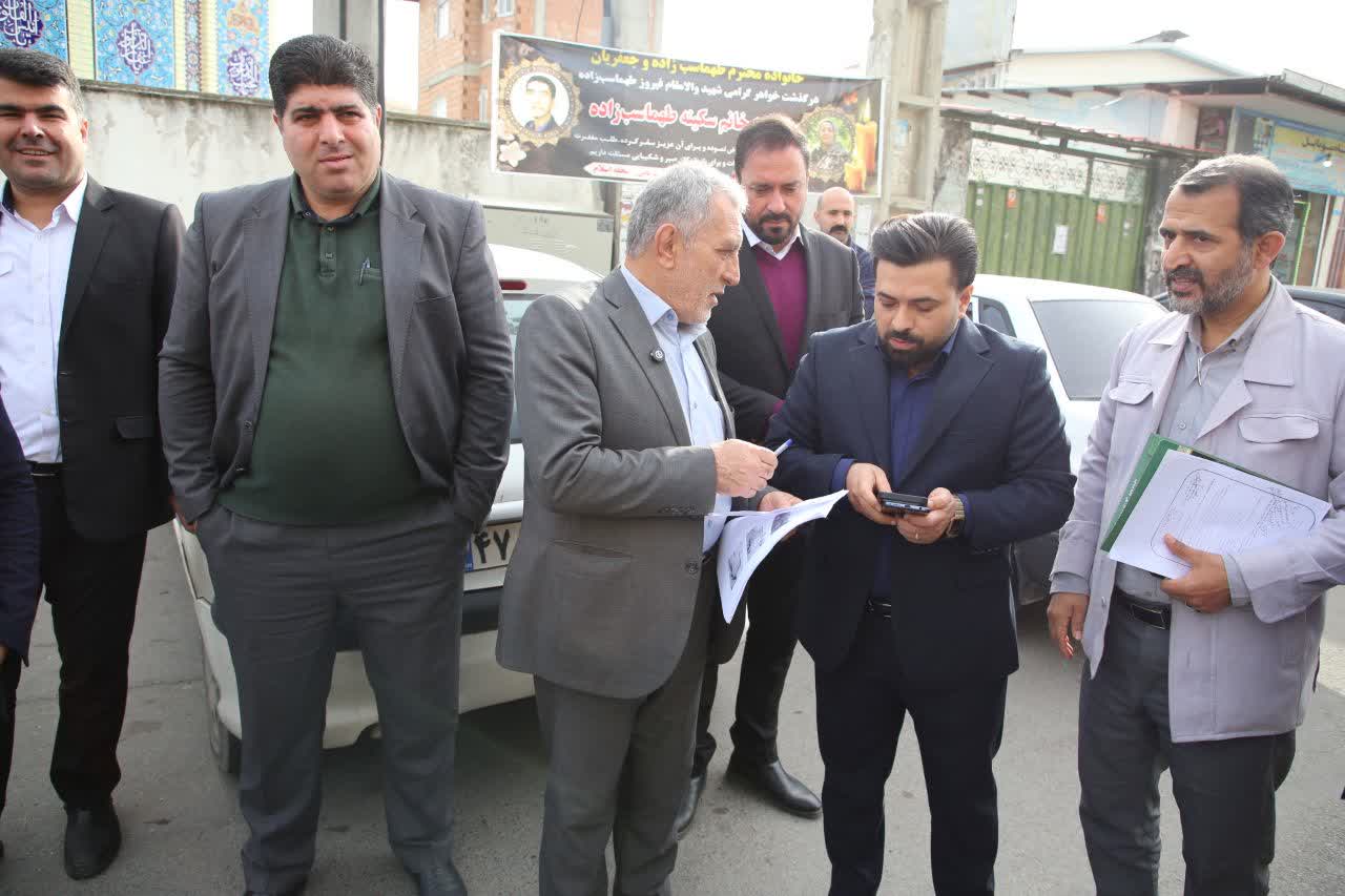 بازدید میدانی از محله اسلام در قالب طرح "محله ما ،خانه من"
