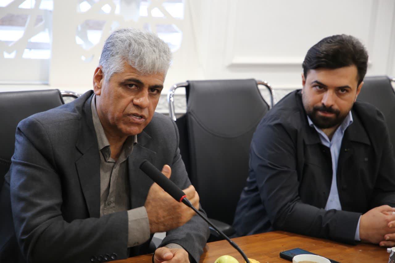 حضور دکتر تیموری، معاون وزیر جهاد کشاورزی و رئیس سازمان منابع طبیعی کشور در شهرداری بابل