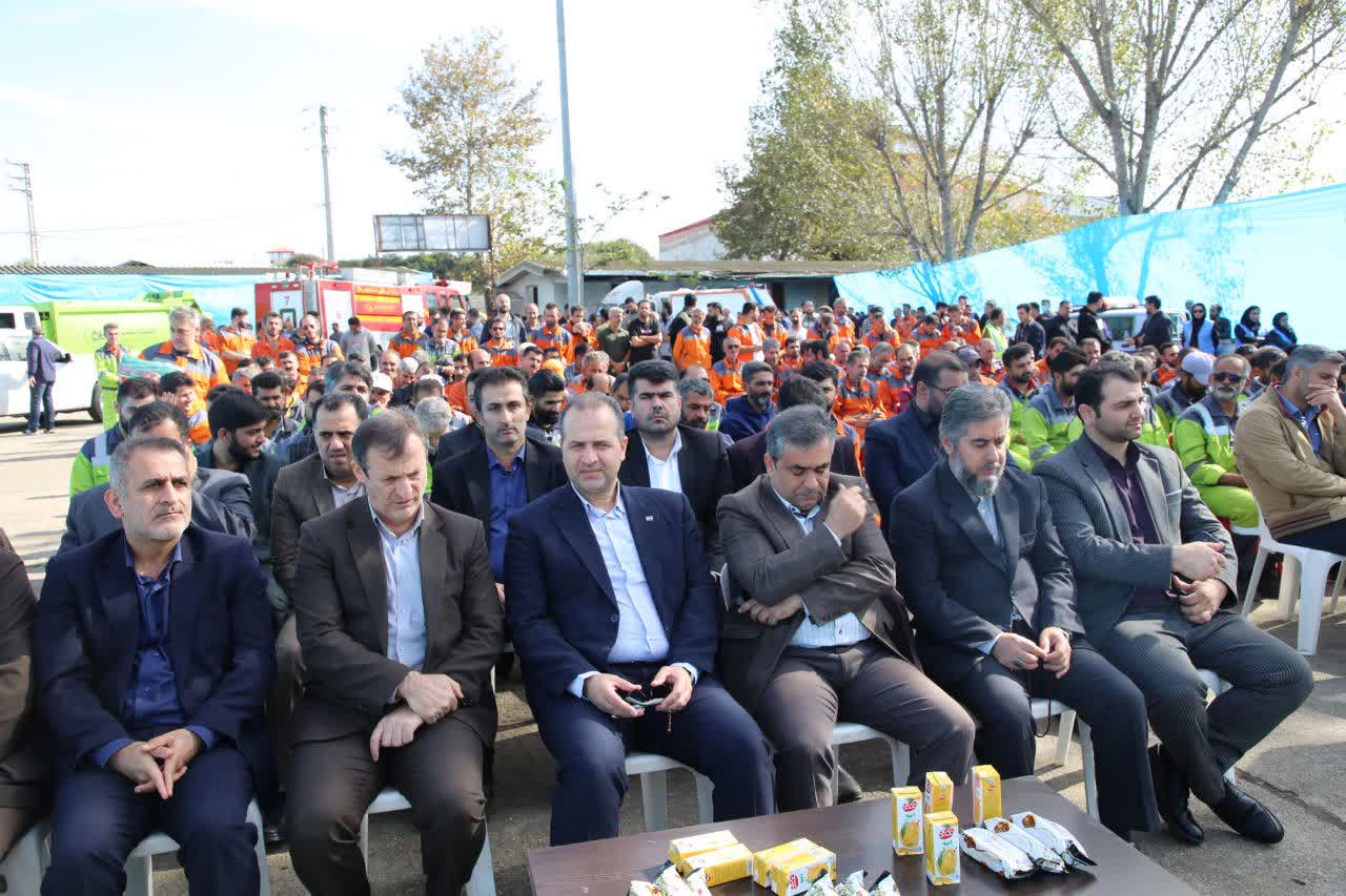 آیین آغاز عملیات احداث مرکز پردازش پسماند شهرداری بابل برگزار شد.