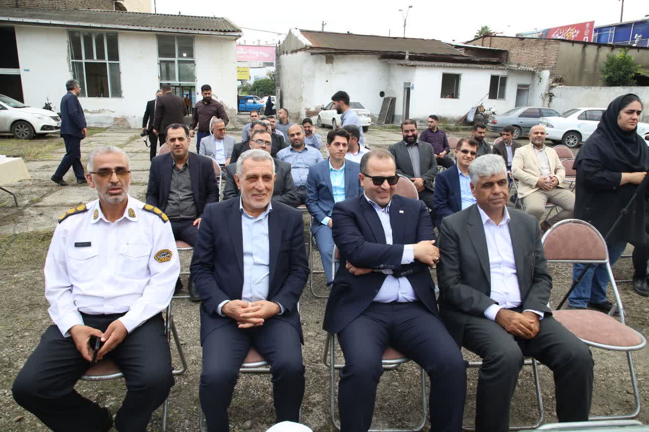 افتتاح پارکینگ عمومی شهرداری بابل