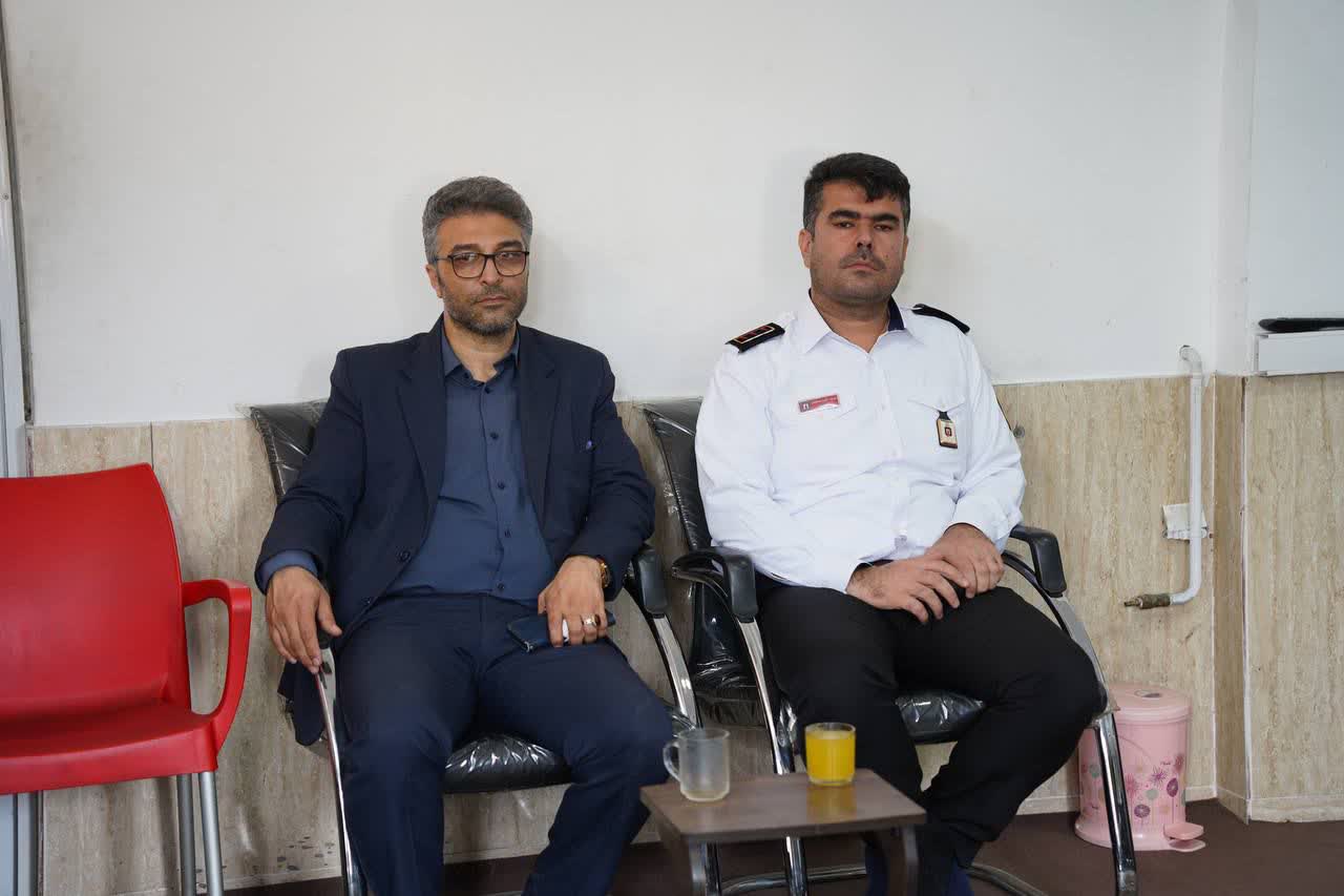 گرامیداشت روز آتشنشانی با حضور مسئولان شهرداری بابل