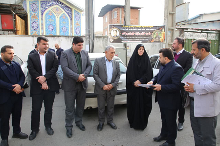 بازدید میدانی از محله اسلام در قالب طرح "محله ما ،خانه من"