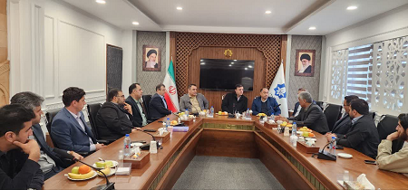 حضور دکتر تیموری، معاون وزیر جهاد کشاورزی و رئیس سازمان منابع طبیعی کشور در شهرداری بابل