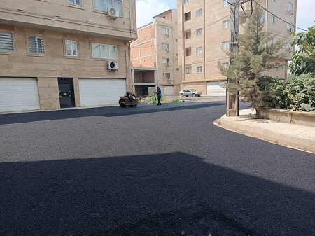 پایان عملیات روکش آسفالت در بلوار ساحلی