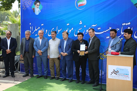 افتتاح رسمی پیست آموزشی موتورسواری و اتومبیلرانی خلیج فارس در شهرستان بابل