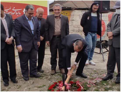 آیین کلنگ زنی ساماندهی ورودی جنوب شهر بابل