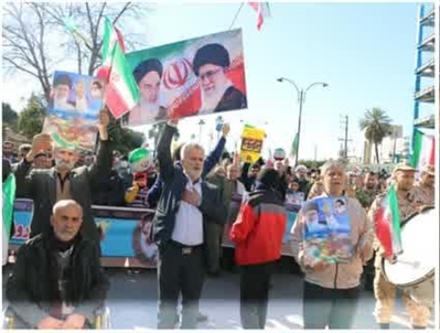 راهپیمایی باشکوه 22 بهمن در شهرستان بابل باحضور امام جمعه، فرماندار ویژه، شهردار بابل، معاونین، مدیران شهرداری، مسئولین و اقشار مختلف مردم