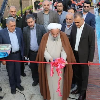 افتتاح باغ ایرانی به میمنت اعیاد شعبانیه
