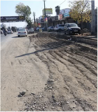 بازدید میدانی مهدی کیانی شهردار بابل و مدیران شهرداری از زیرسازی، اصلاح شیب و احداث جداول نهر در ابتدای خیابان علمدار
