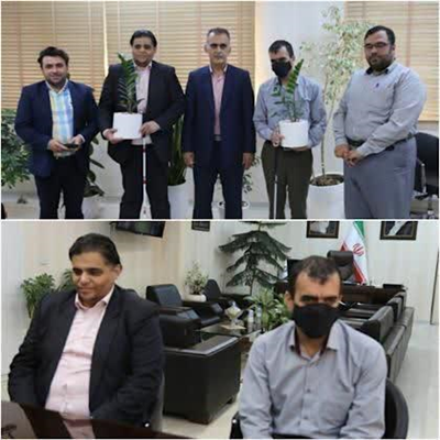 تجلیل از همكاران روشندل شهرداری بابل