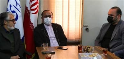 دیدار نوروزی محمدقاسم دابوئیان سرپرست شهرداری بابل با علی کریمی نماینده مردم شهر بابل در مجلس شورای اسلامی