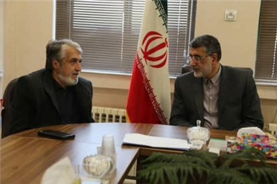 دیدار نوروزی سرپرست شهرداری بابل با سرپرست فرمانداری ویژه شهرستان بابل