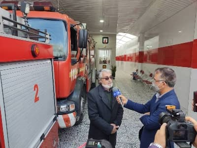 افتتاح هفتمین ایستگاه آتش نشانی به نام شهید سلیمانی در بابل