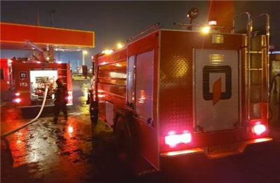 آتش سوزی گسترده جایگاه پمپ بنزین در بابل 6 مصدوم برجای گذاشت.