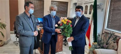 دیدار سرپرست شهرداری بابل با فرماندارویژه شهرستان بابل به مناسبت هفته دولت