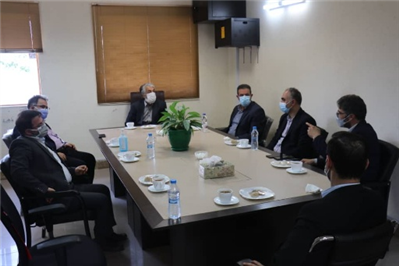 بازدید سرپرست شهرداری بابل در روزهای بحرانی وسخت آرامستانها از مجتمع ملکوت شهرداری بابل
