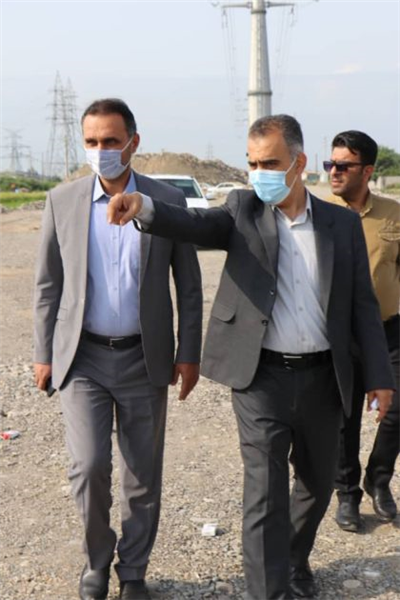 بازدید و پیگیری شهردار بابل و رئیس كمیسیون عمران شورای اسلامی شهر از ادامه روند اجرایی فاز نهایی كمربندی شرقی دوم