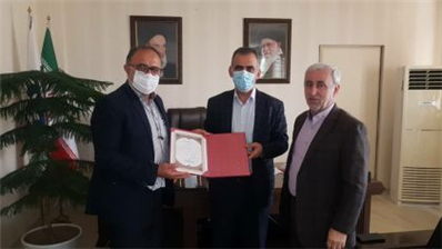 نشست صمیمی مهندس کیانی شهردار بابل ، فرامرز ابوالحسنی رئیس شورای اسلامی شهر بابل و ملک نیا رئیس دفتر مهدی سعادتی نماینده مردم شریف بابل در مجلس شورای اسلامی جهت تقدیر از مهندس کیانی در روز شهرداری ها و دهیاری ها