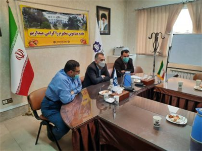 جلسه درآمدی شهرداری  با حضور مهدی کیانی سرپرست شهرداری بابل و معاونین و مدیران مناطق