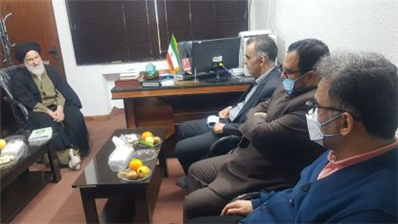 دیدار نوروزی سرپرست شهرداری بابل با نماینده خبرگان رهبری در مازندران