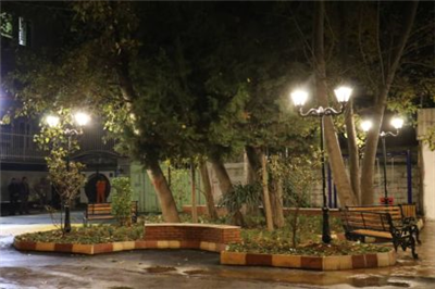 بوستان محله مراد بیک افتتاح شد