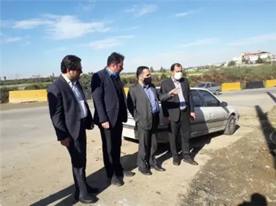 دامه تعریض وبازگشایی در فاز پنجم جاده ساحلی  تملک وآزادسازی زمین معروف به آچنگان