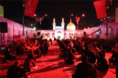 مراسم عزاداری نجوای عاشقان اربعین