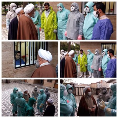 حضور سرزده  امام جمعه معزز بابل در مجتمع ملکوت آرامستان شهرداری بابل