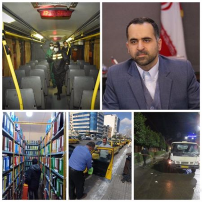ضدعفونی کردن معابر شهری هر روز و مطابق با برنامه ریزی صورت گرفته از هفته گذشته آغاز شد.