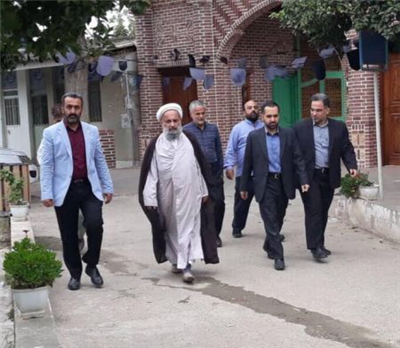 حجت الاسلام روحانی امام جمعه معزز بابل از سازمان آرامستان و مجتمع ملکوت بازدید نمودند